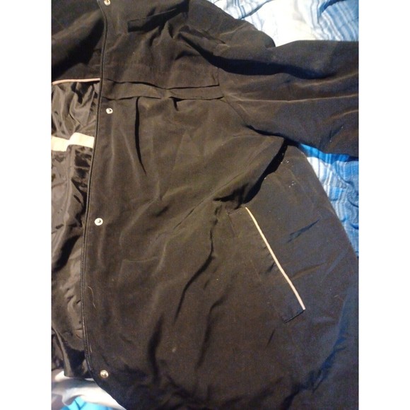 Weather Tamer Womens Jacket Coat Black And Tan Zip Up Front Size 2x Outerwear - Picture 3 of 6